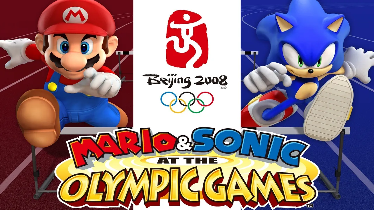 Backdrop artwork for Mario & Sonic at the Olympic Games