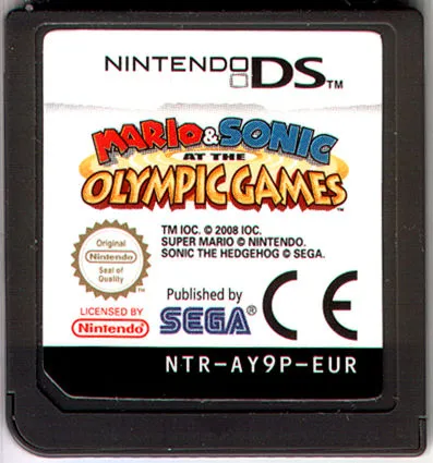 Mario & Sonic at the Olympic Games cart