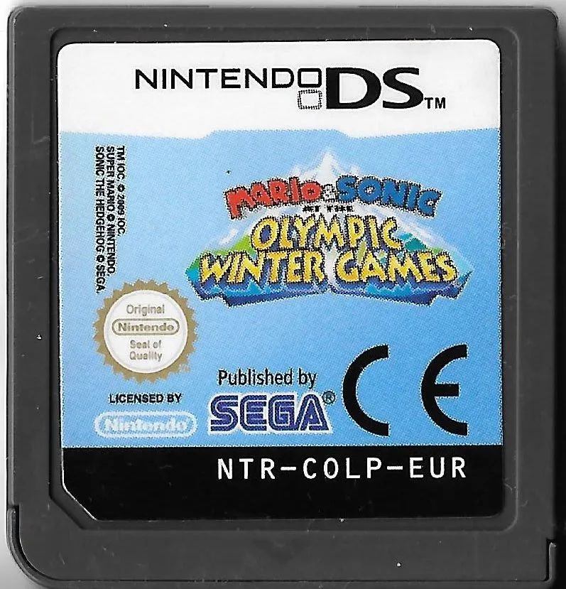 Mario & Sonic at the Olympic Winter Games cart
