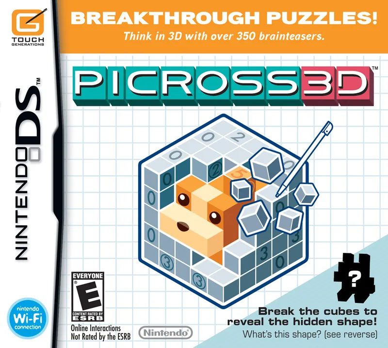 Picross 3D box art