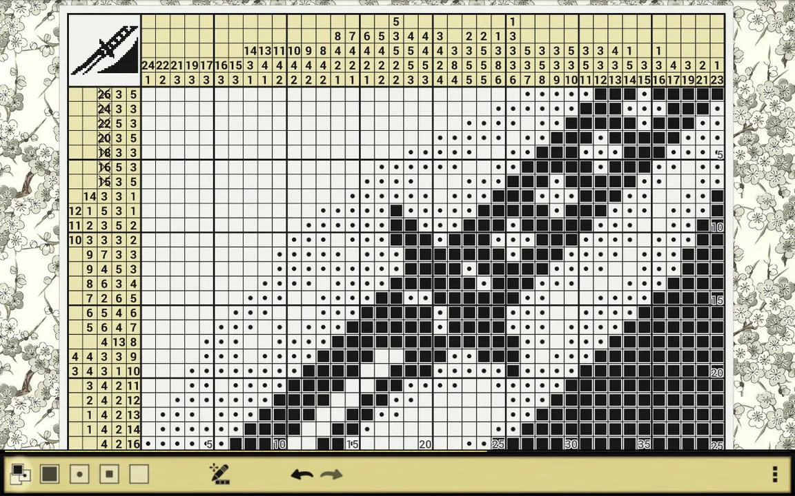Backdrop artwork for Picross DS