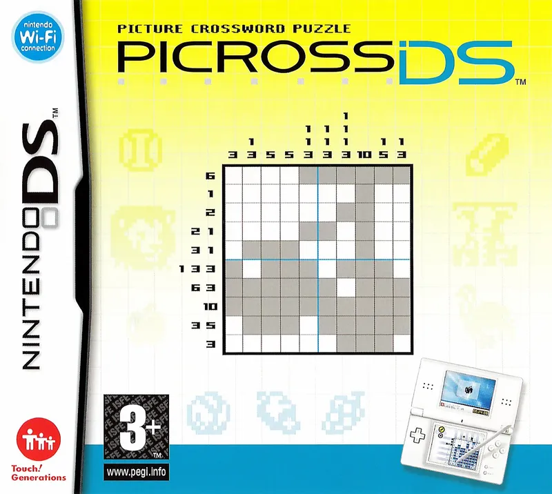 Picross DS box art
