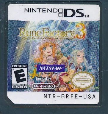 Rune Factory 3: A Fantasy Harvest Moon cart