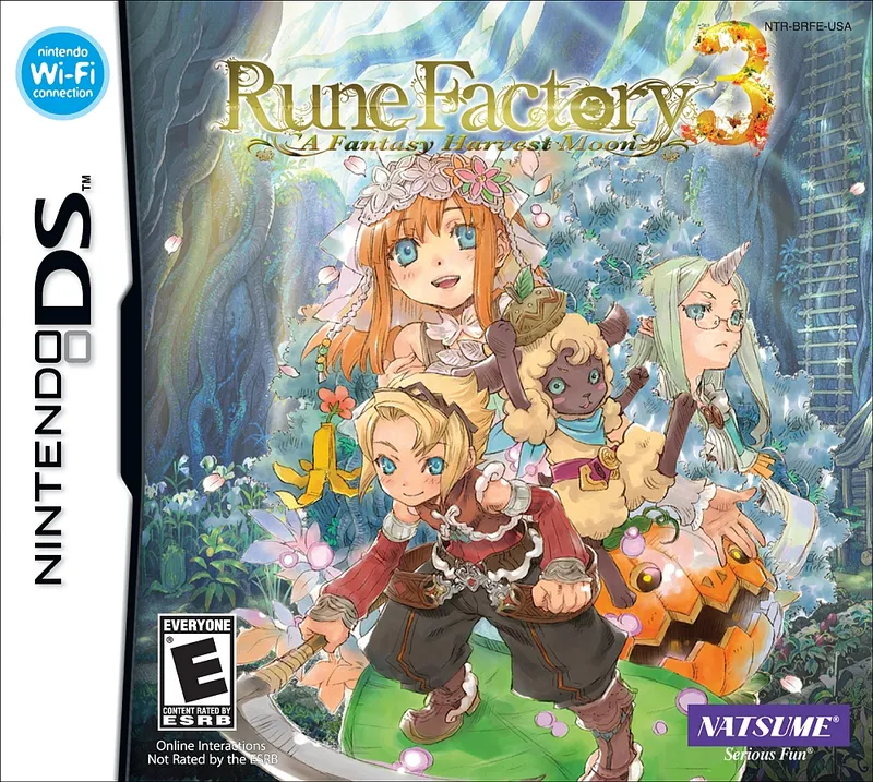 Rune Factory 3: A Fantasy Harvest Moon box art