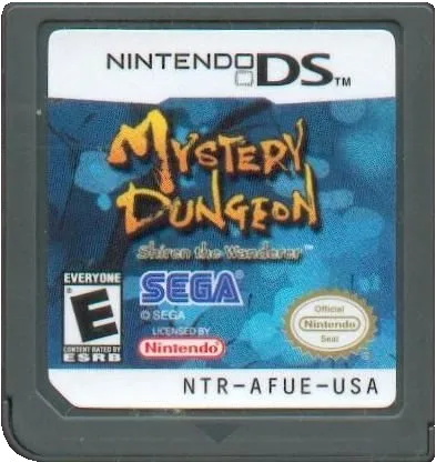 Mystery Dungeon: Shiren the Wanderer cart