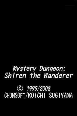 Mystery Dungeon: Shiren the Wanderer screenshot