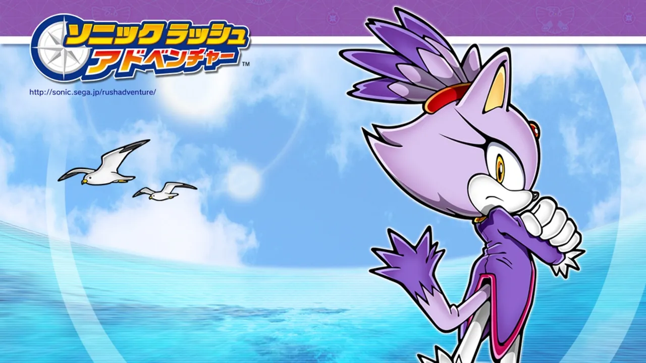 Backdrop artwork for Sonic Rush Adventure