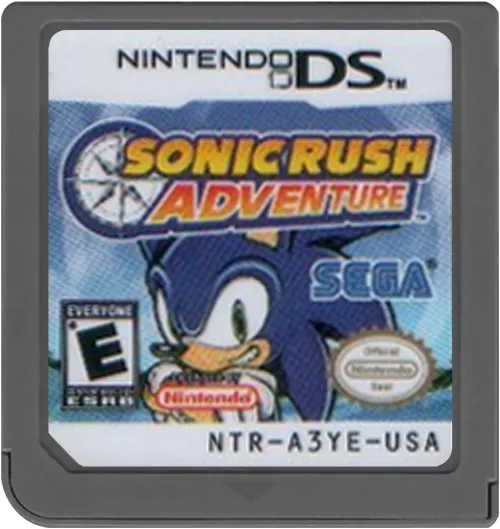Sonic Rush Adventure cart