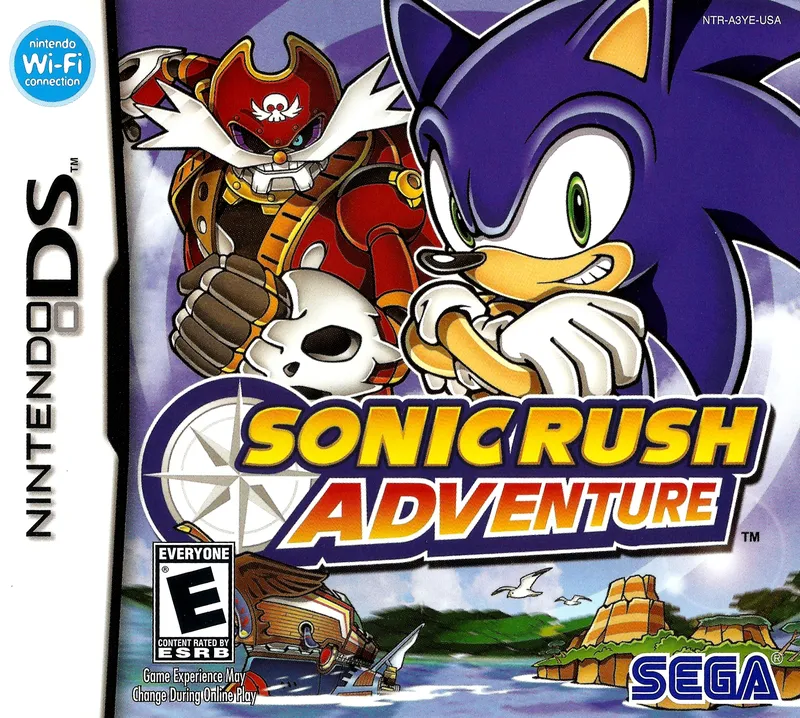 Sonic Rush Adventure box art