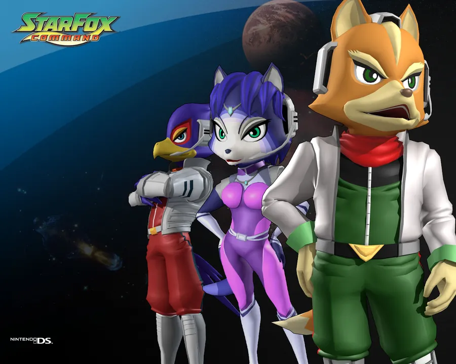 Backdrop artwork for Star Fox Command