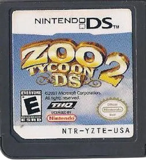 Zoo Tycoon 2 DS cart