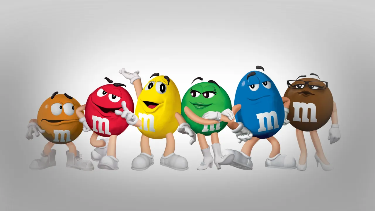 Backdrop artwork for M&M's Break 'Em