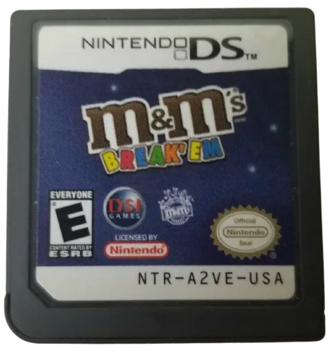 M&M's Break 'Em cart