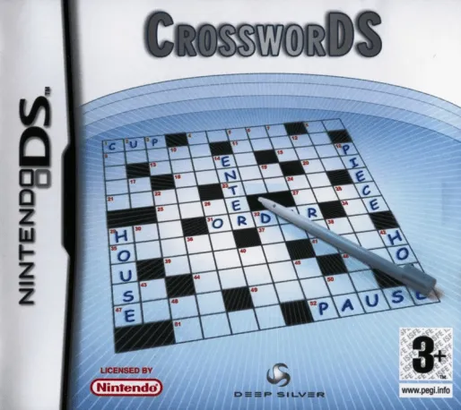 Crossword DS cover art for Nintendo DS