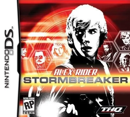 Alex Rider: Stormbreaker cover art for Nintendo DS