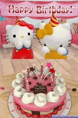 Backdrop artwork for Hello Kitty: Birthday Adventures