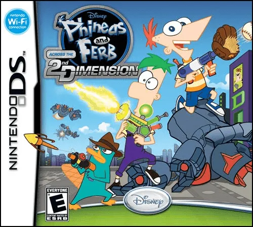 Phineas and Ferb: Across the 2nd Dimension box art