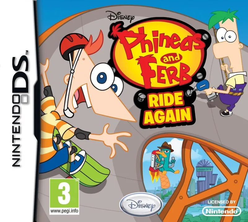 Phineas and Ferb: Ride Again box art