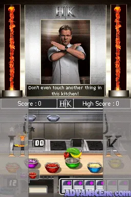 Backdrop artwork for Hell's Kitchen: The Game