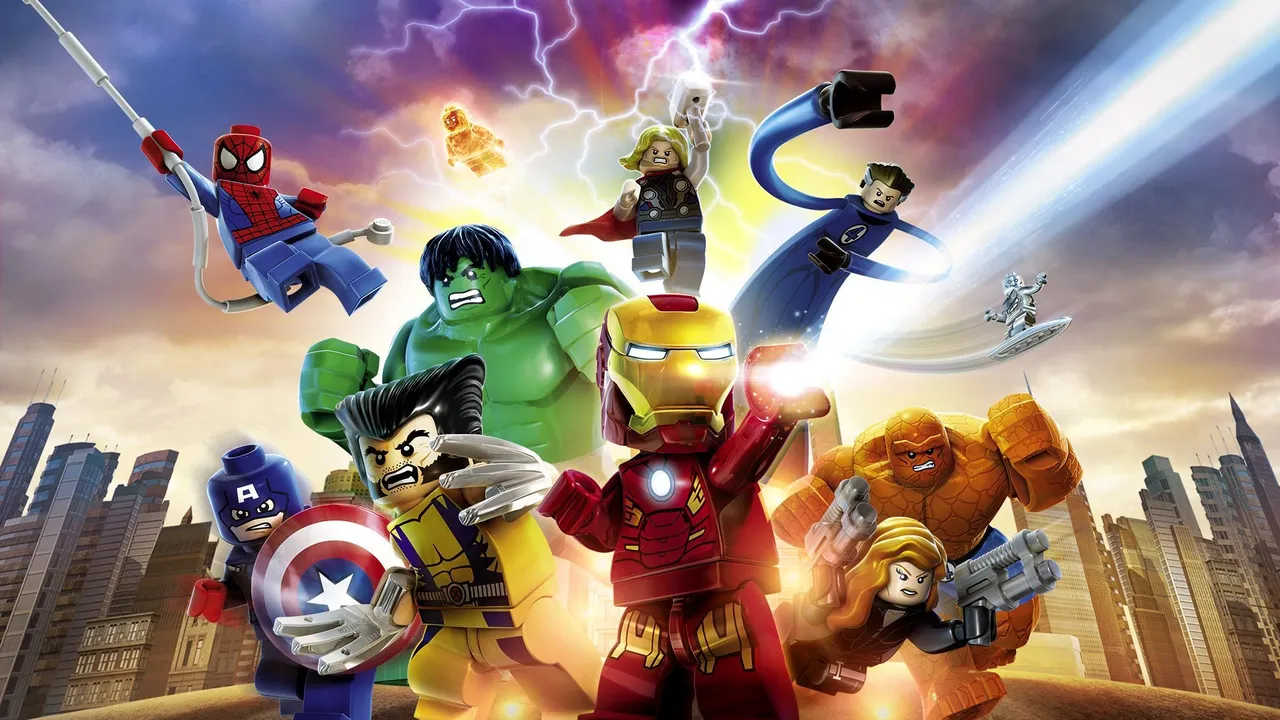 Backdrop artwork for LEGO Marvel Super Heroes: Universe in Peril