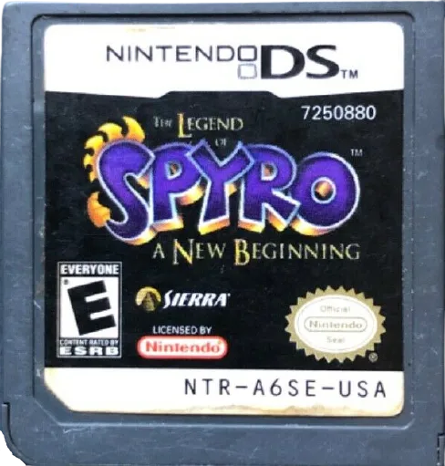 The Legend of Spyro: A New Beginning cart