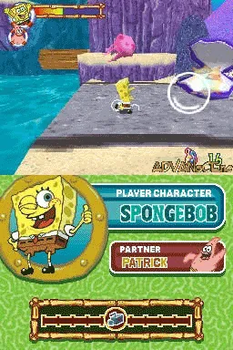 Backdrop artwork for SpongeBob's Atlantis SquarePantis