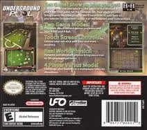 Underground Pool box back