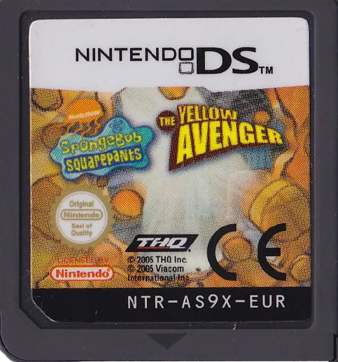 SpongeBob SquarePants: The Yellow Avenger cart