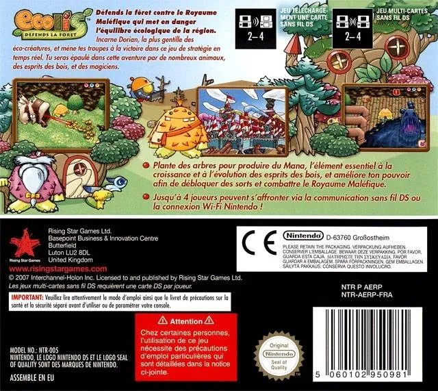 Eco-Creatures: Save the Forest box back