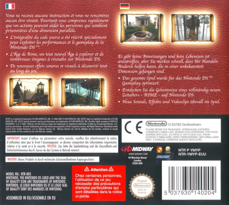 Myst box back