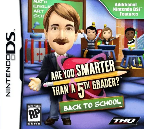 Are You Smarter Than a 5th Grader? Back to School cover art for Nintendo DS