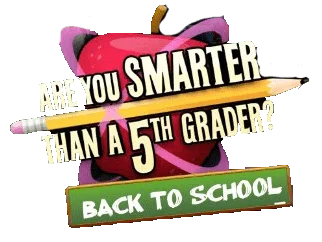 Are You Smarter Than a 5th Grader? Back to School logo