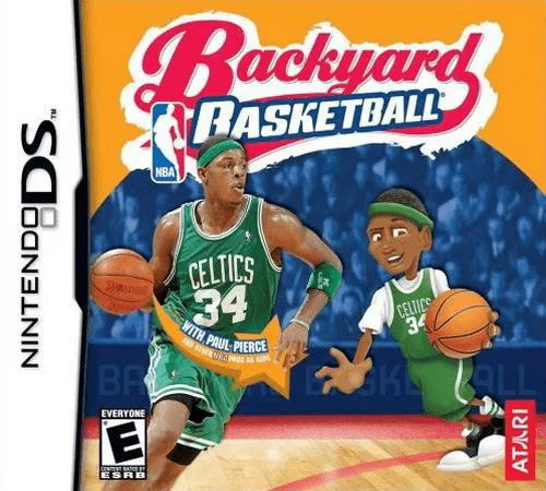 Backyard Basketball cover art for Nintendo DS