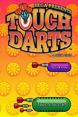 Sega Presents Touch Darts screenshot