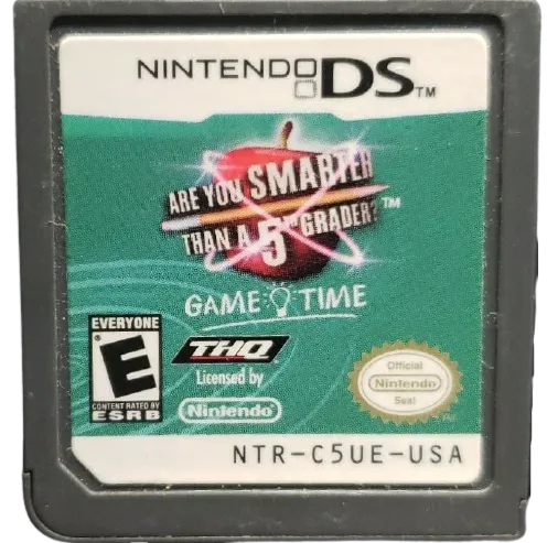 Are You Smarter Than a 5th Grader? Game Time cart