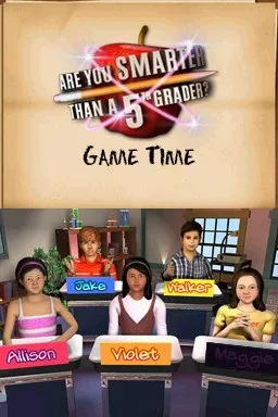 Backdrop artwork for Are You Smarter Than a 5th Grader? Game Time