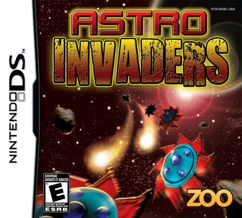 Astro Invaders cover art for Nintendo DS