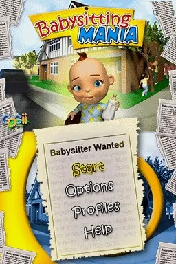Backdrop artwork for Babysitting Mania