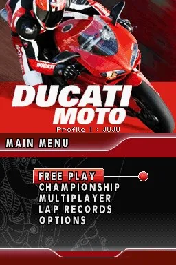 Backdrop artwork for Ducati Moto