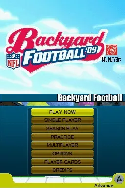 Backdrop artwork for Backyard Football '09