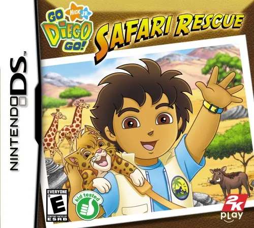 Go Diego Go: Safari Rescue box art