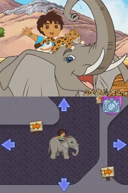Backdrop artwork for Go Diego Go: Safari Rescue