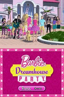 Backdrop artwork for Barbie Dreamhouse Party