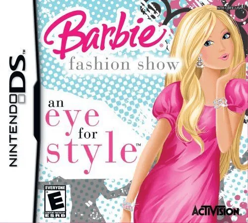 Barbie Fashion Show: An Eye for Style cover art for Nintendo DS