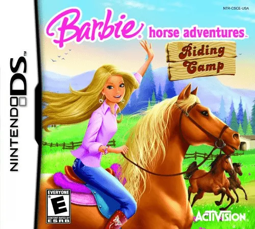 Barbie Horse Adventures: Riding Camp cover art for Nintendo DS