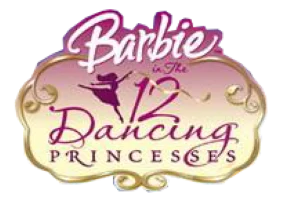 Barbie in The 12 Dancing Princesses logo
