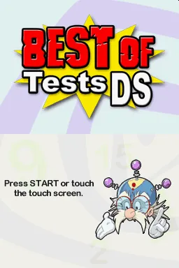 Best of Tests DS screenshot