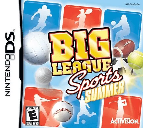 Big League Sports: Summer cover art for Nintendo DS