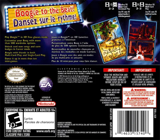 Boogie box back