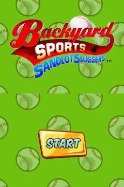 Backdrop artwork for Backyard Sports: Sandlot Sluggers